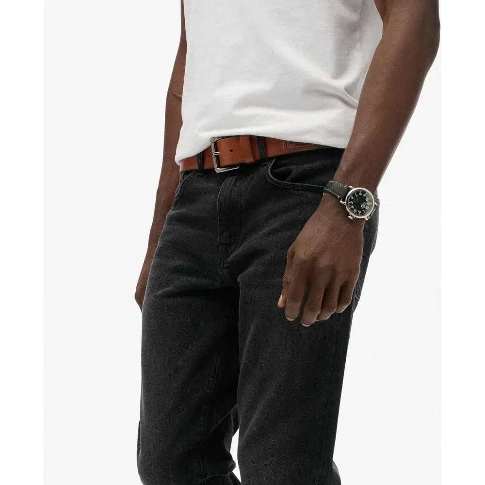 Джинсы прямого кроя Vintage Slim Straight Fit Superdry, черный — фото 4