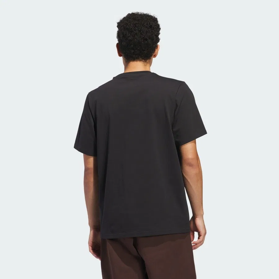 Футболка с принтом Shmoofoil Fill Tee adidas, Белый — фото 4