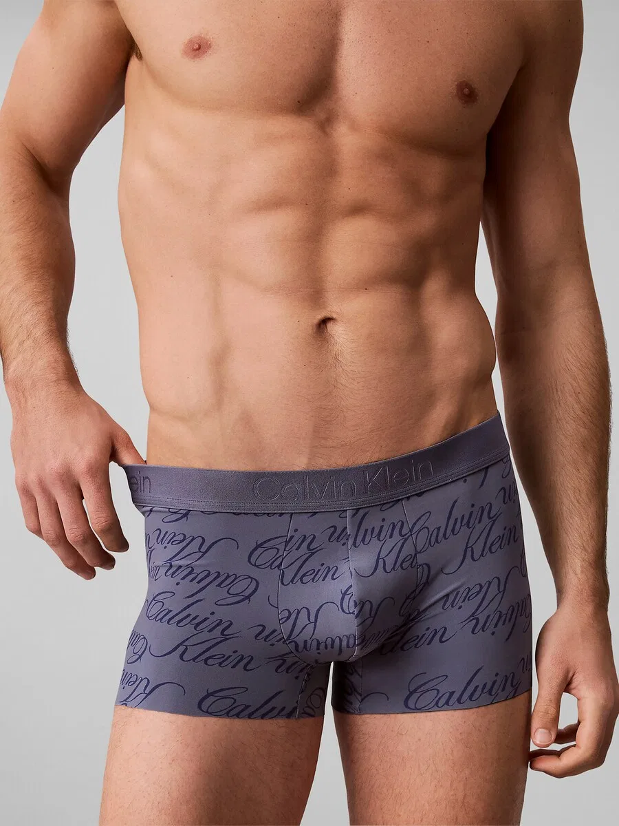 Боксерские шорты Calvin Klein синего цвета — фото 3