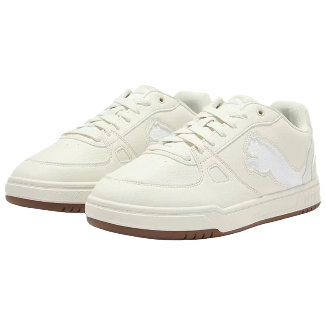 Детские кеды для скейтбординга PUMA Caven 3, Beige — фото 4