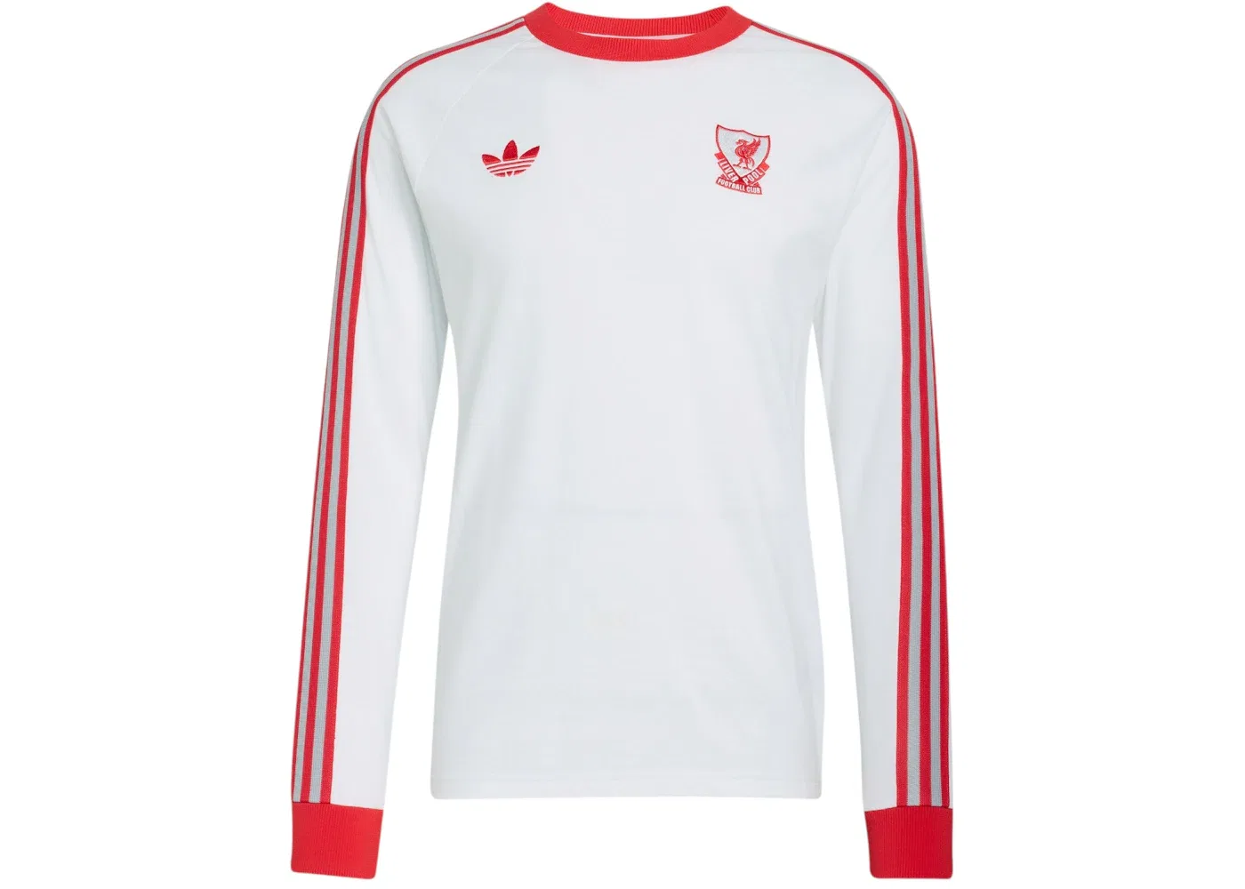 Мужская футболка с длинным рукавом Adidas Liverpool FC T-Shirt, White