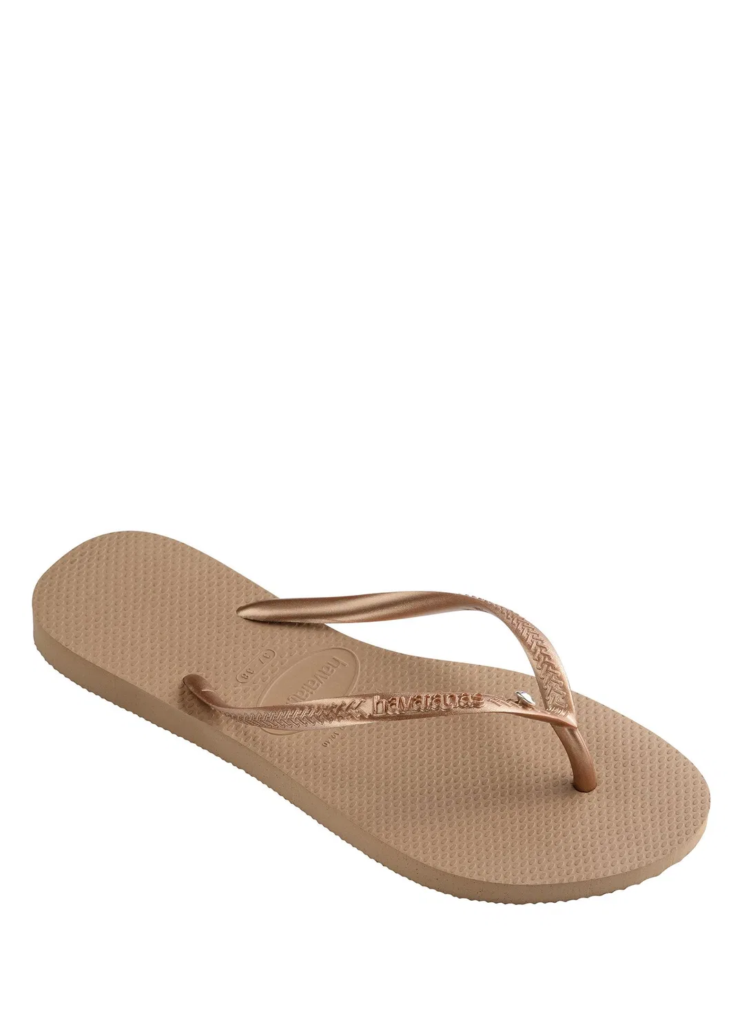 Шлепанцы Havaianas Slim Crystal, розовый — фото 2