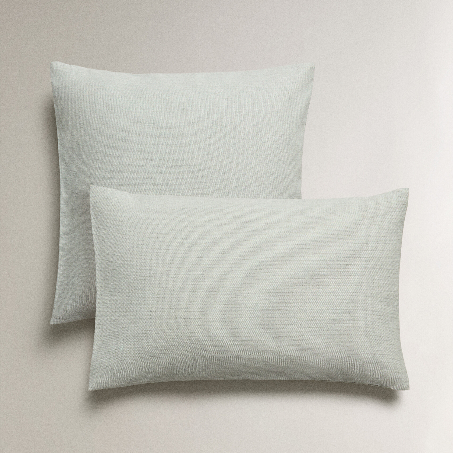 

Чехол для подушки Zara Home Plain, зеленовато-голубой