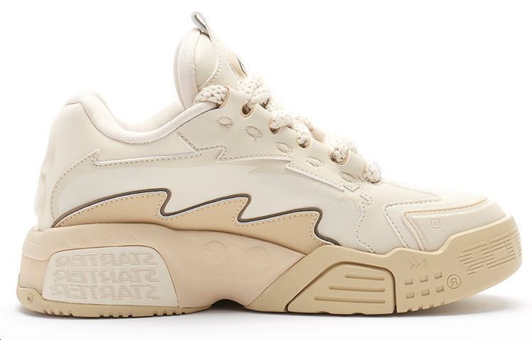Кроссовки STARTER Skateboarding Shoes Men Low-top Beige, цвет Off White — фото 4