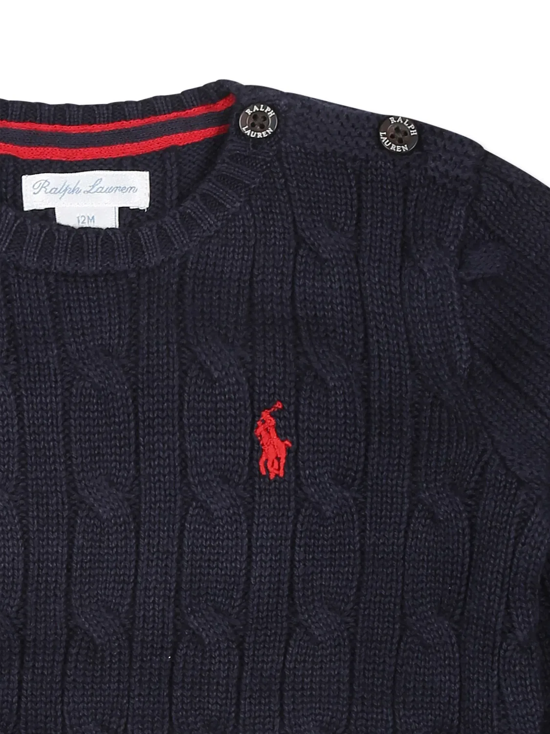 Свитер с Пони Polo Polo Ralph Lauren, темно-синий — фото 2