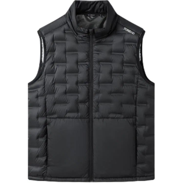 Детский жилет с воротником-стойкой Stand Collar, TOREAD, Black