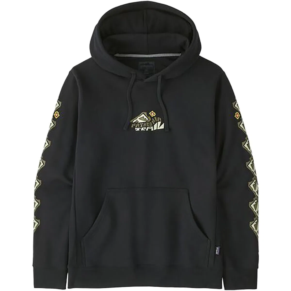 Мужской пуловер из переработанного флиса Trailcheck Uprisal Hoodie Patagonia, черный