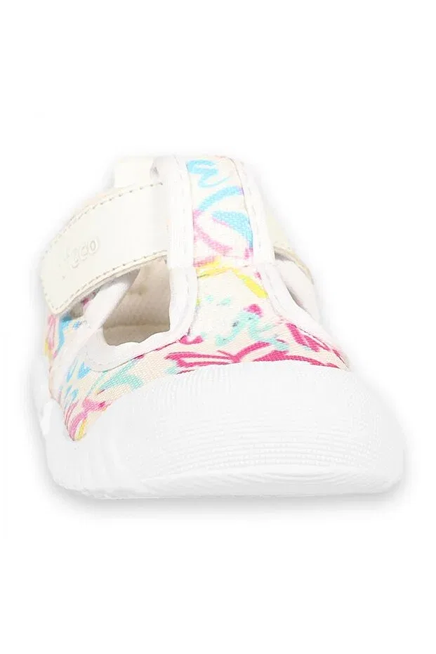 Детские туфли для девочек без каблука First Step Shoes Vicco, White — фото 3