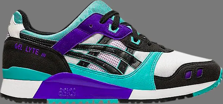 

Кроссовки gel lyte 3 'techno cyan purple' Asics, чирок