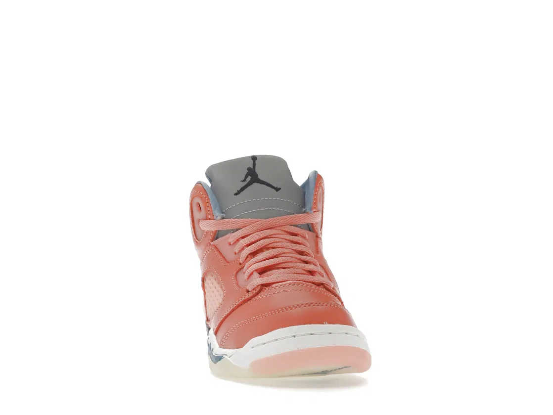 Детские кроссовки с вдохновляющим дизайном Jordan 5 Retro Jordan, Crimson Bliss/Leche Blue/Sail — фото 2