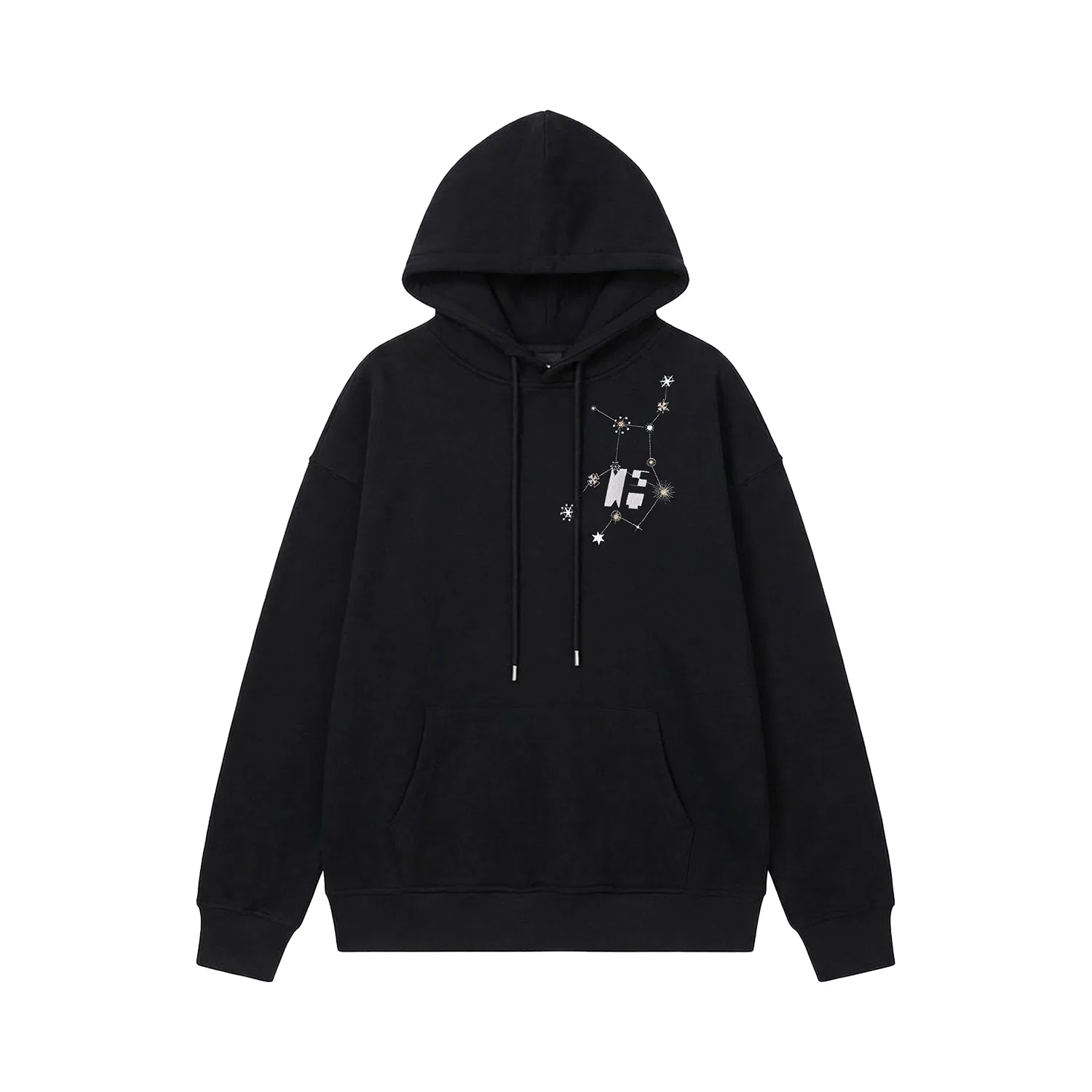 Детское худи с капюшоном Unisex Hooded Moderate Regular, NSTNEW START, Black — фото 3