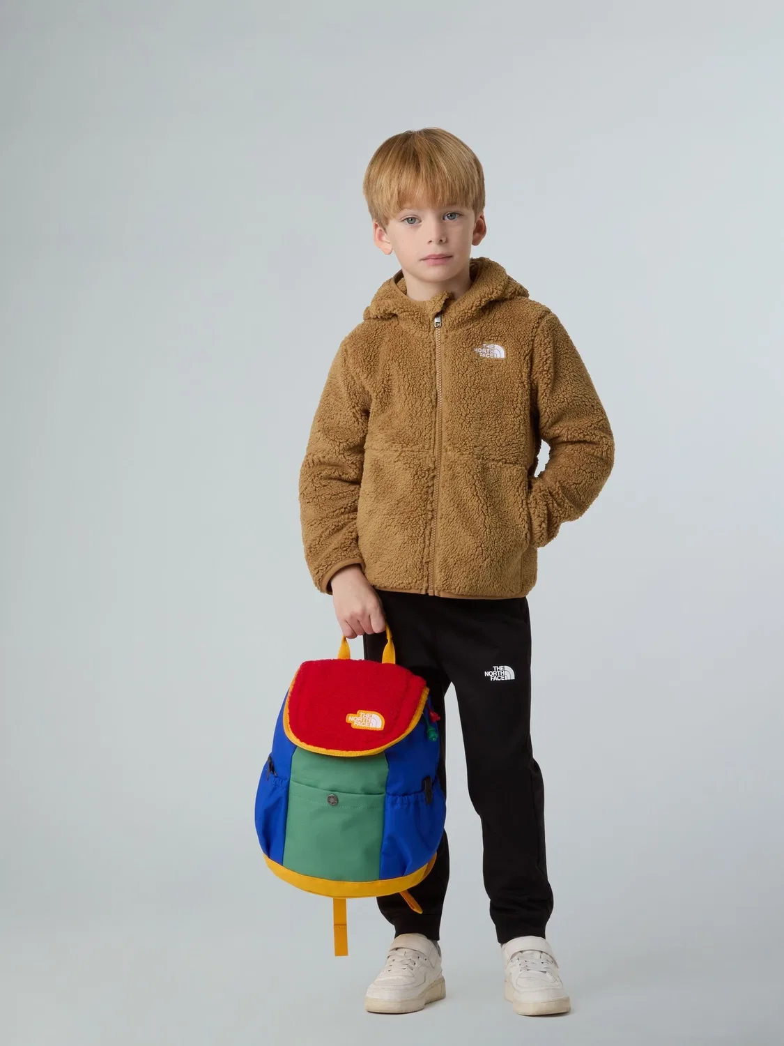 Толстовка на молнии, флисовая, Campshire The North Face, коричневый — фото 3