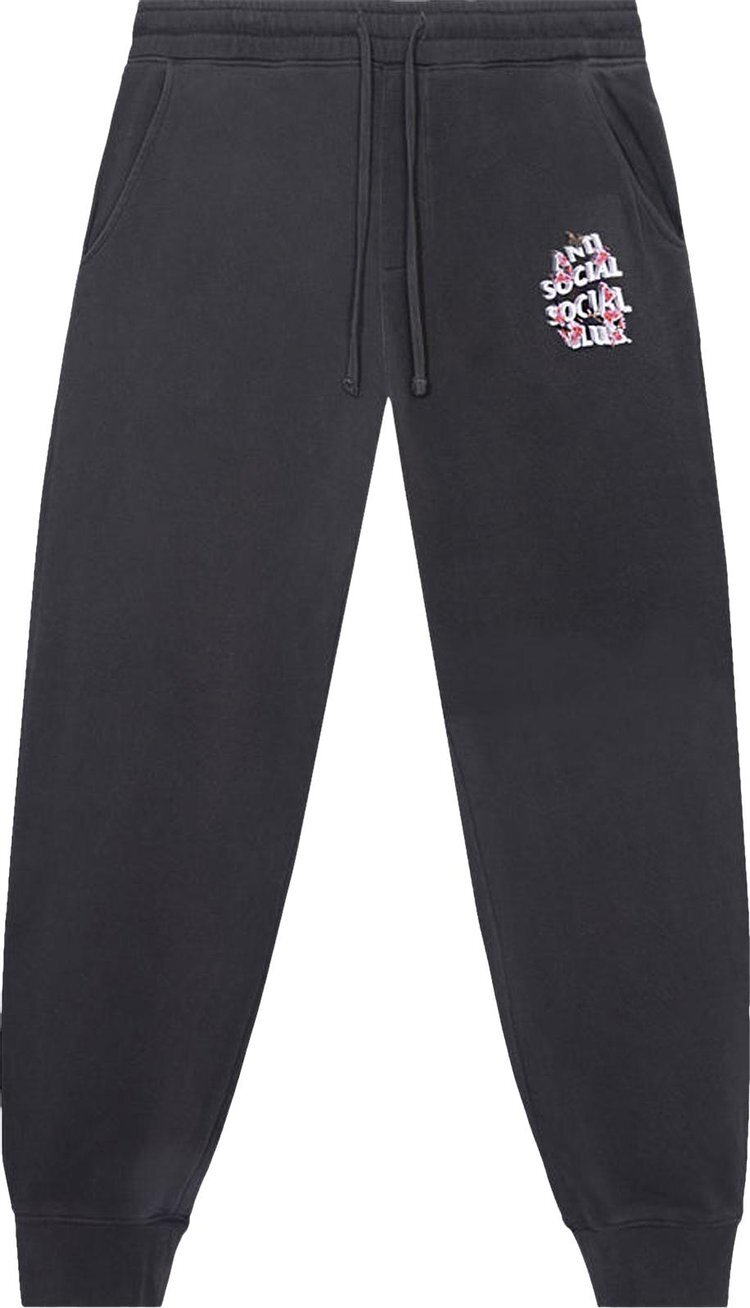 

Брюки Anti Social Social Club 3.0 Washed Sweat Pants 'Black', черный