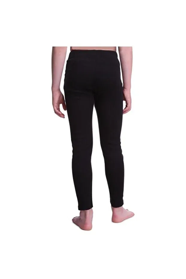 Детское термобелье для девочек с длинным рукавом Decathlon, Black — фото 2