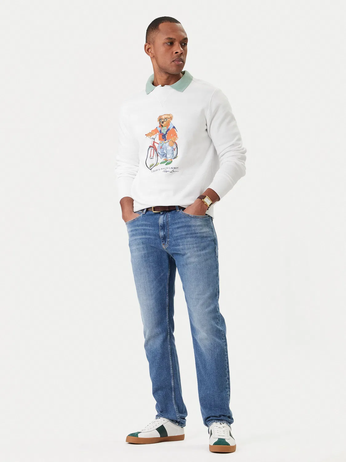 Мужская толстовка Polo Ralph Lauren, белый — фото 2