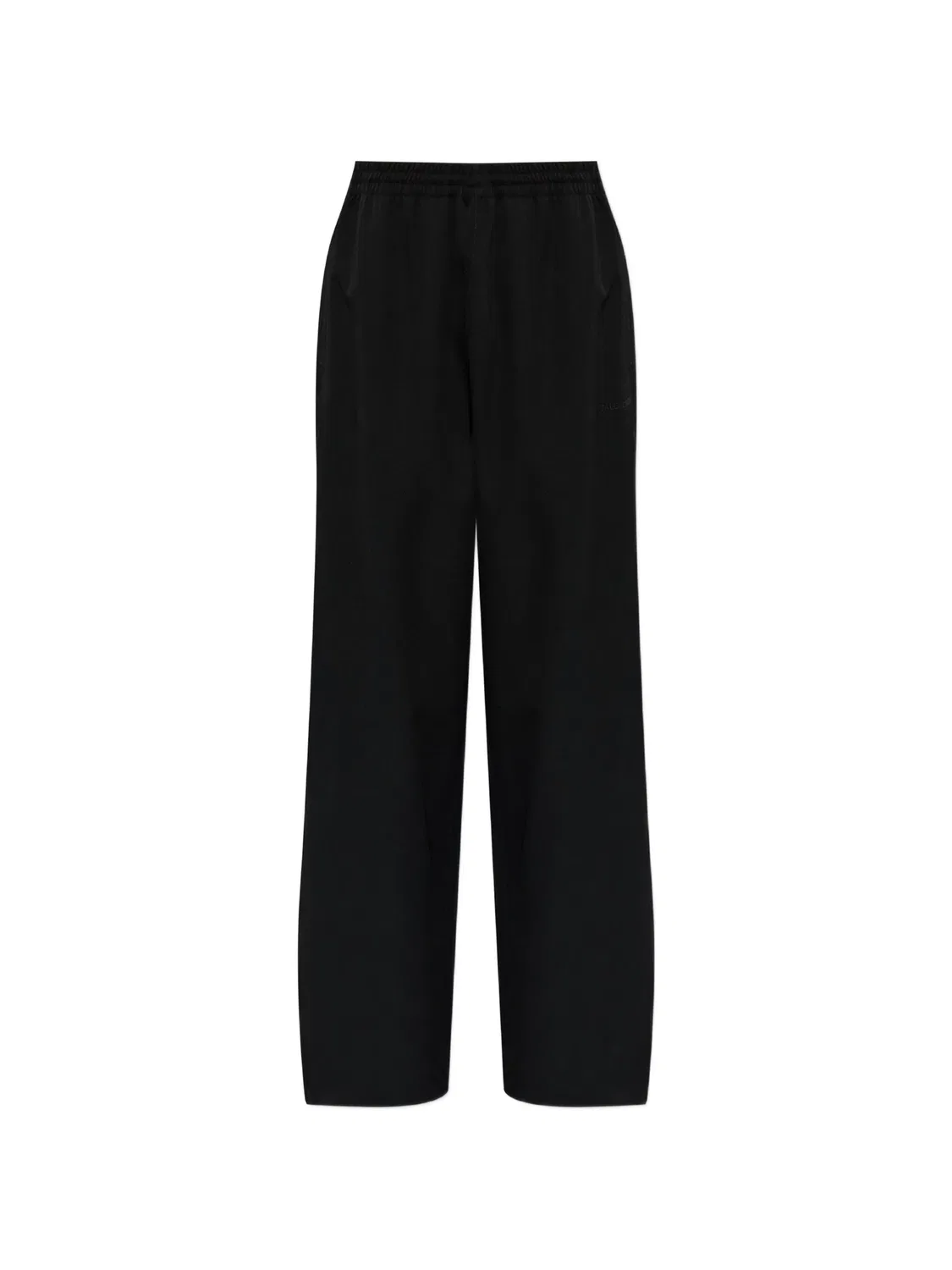 Трековые брюки из шерсти Balenciaga, черный