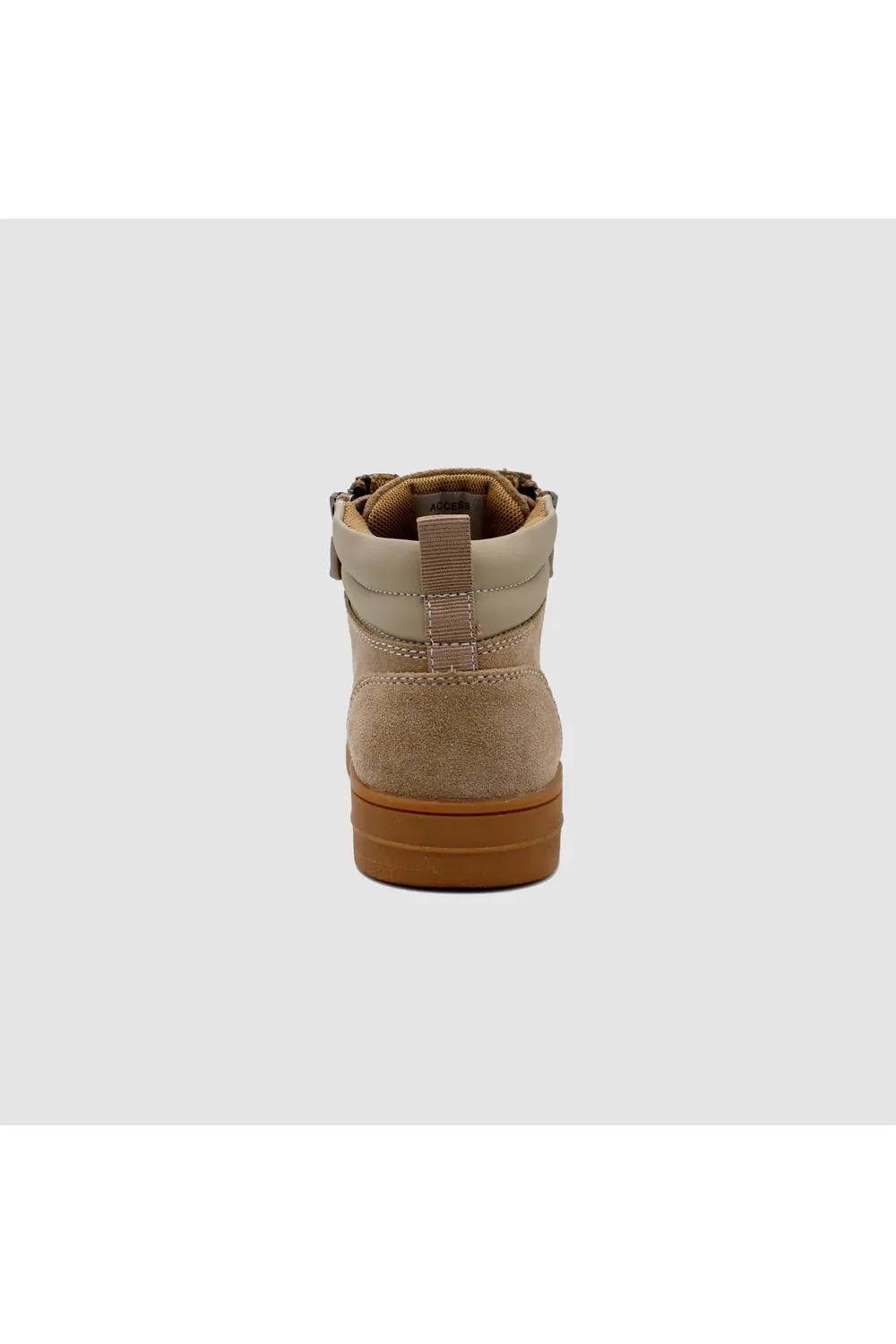 Детские ботинки высокие адаптивные Access Double Zip DrD Kids Footwear, Tan — фото 2