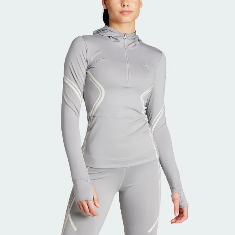 Женская куртка Adidas x Stella McCartney, Dove Gray — фото 4