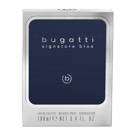 Bugatti Signature Blue Men's Perfume 100 мл - Свежая туалетная вода для любого случая — фото 3