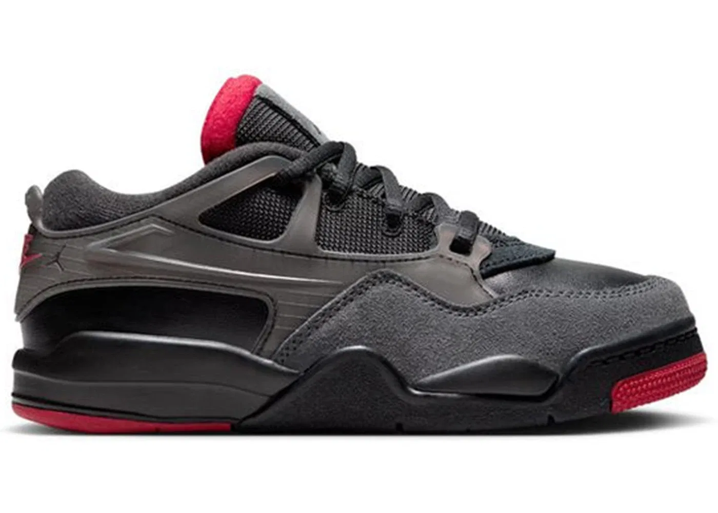 Детские кроссовки Lifestyle Jordan 4 RM, Black/Varsity Red/Anthracite