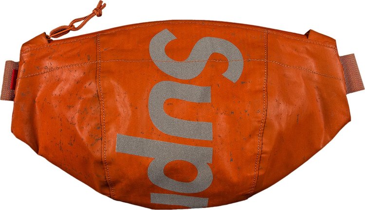 

Сумка Supreme Waterproof Reflective Speckled Waist Bag Orange, оранжевый