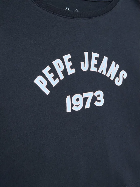 Футболка regular fit Paullete Pepe Jeans, темно-синий — фото 3