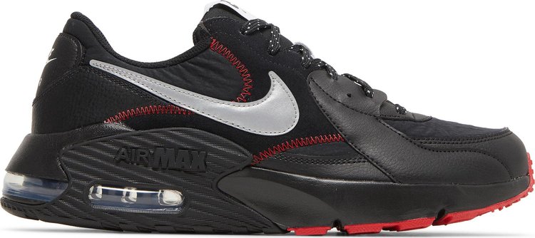 Кроссовки Nike Air Max Excee 'Black Sport Red', черный - фото