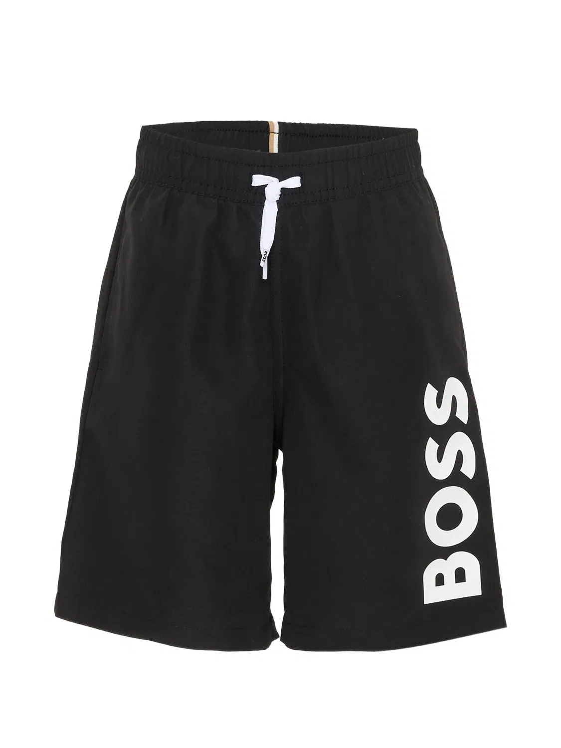 Плавательные шорты со шнурком BOSS, черный