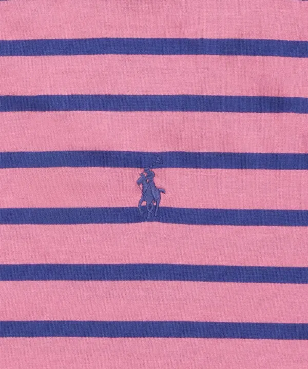 Футболка с полосками, кастомный слим-фит, Polo Ralph Lauren, красный — фото 4