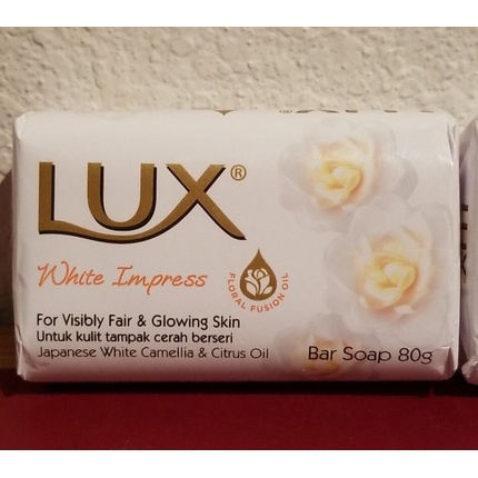 Кусковое мыло White Impress, 2,5 унции, брусок японской белой камелии и цитрусового масла, Lux — фото 2