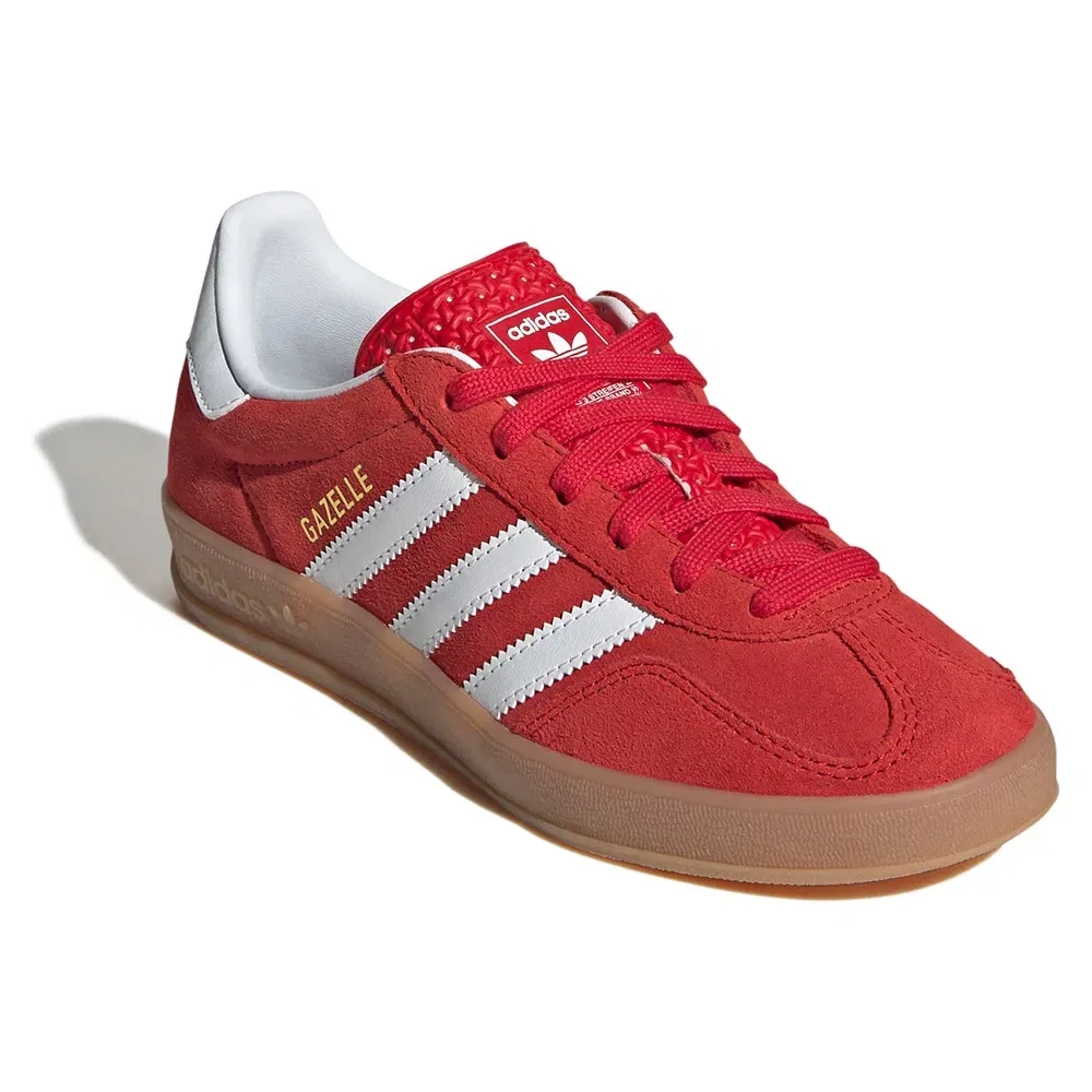 Кроссовки Gazelle Indoor Adidas Originals, красный — фото 2