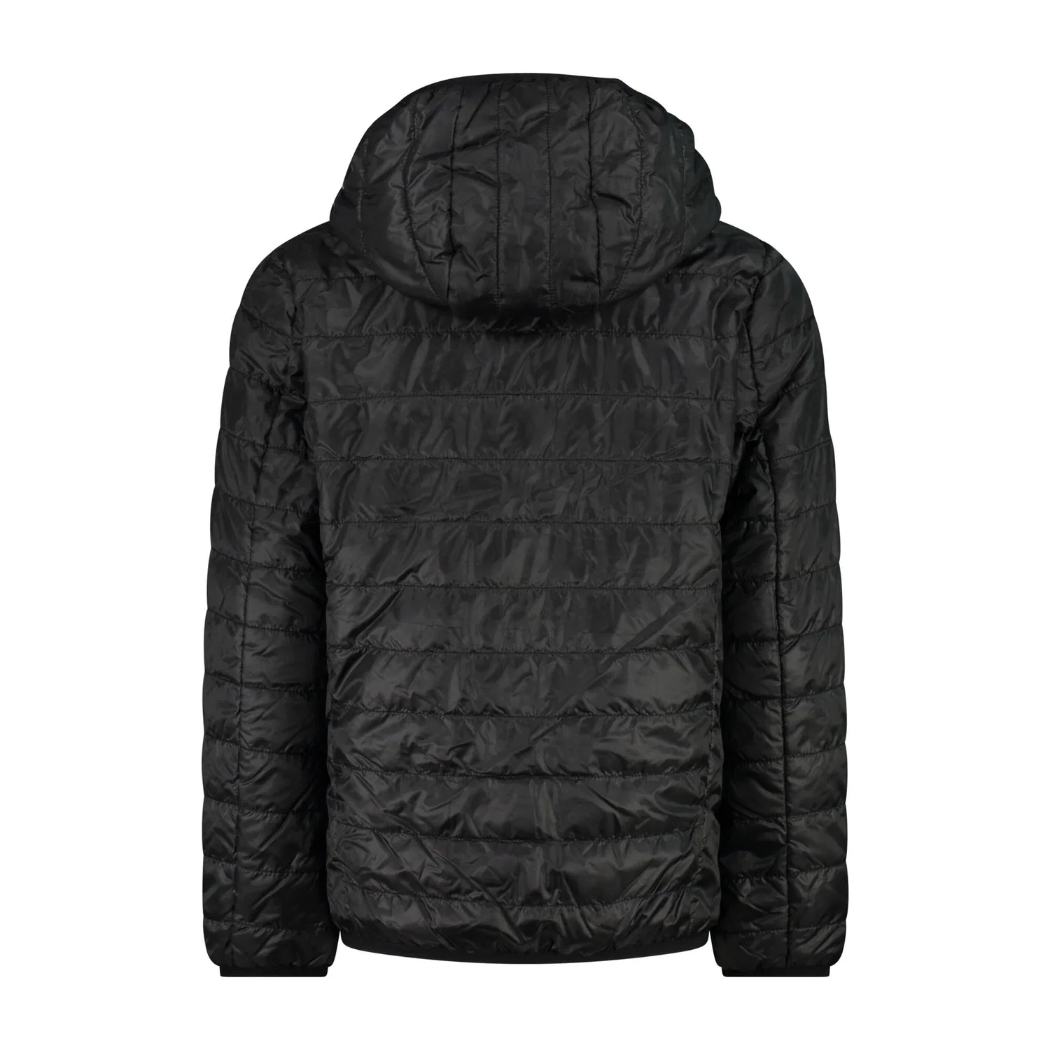 Детская стеганая куртка с капюшоном Kid Jacket Fix Hood Cmp, Schwarz — фото 4