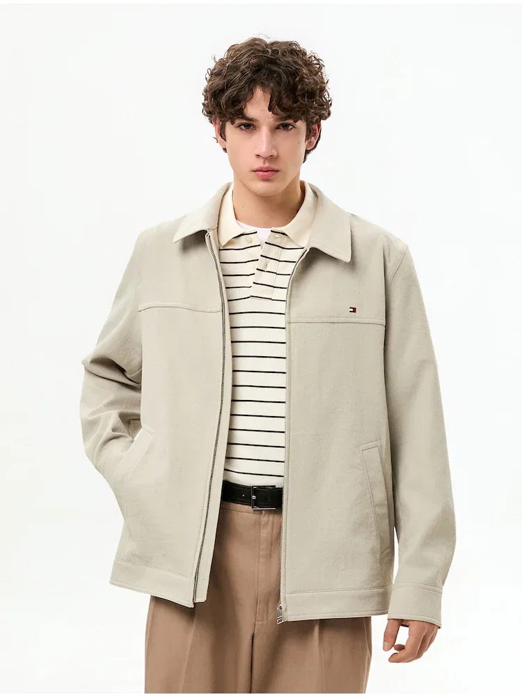 Куртка текстурная TOMMY HILFIGER, Beige