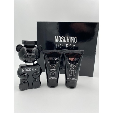 Подарочный набор мужских ароматов Moschino Toy Boy EDP 50 мл Гель для душа Бальзам после бритья — фото 2