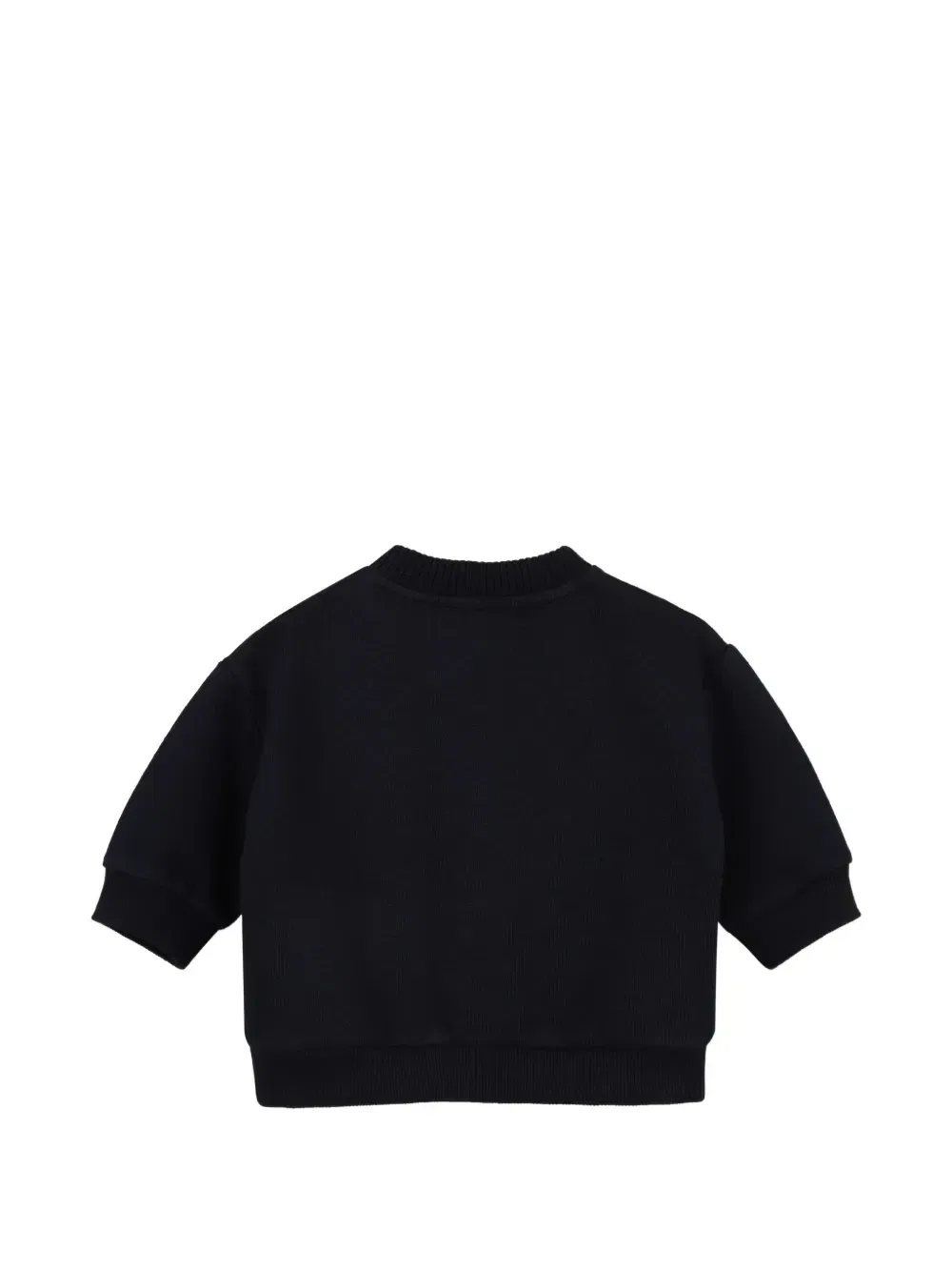 Свитер на кнопках с принтом Kenzo Kids, синий — фото 2