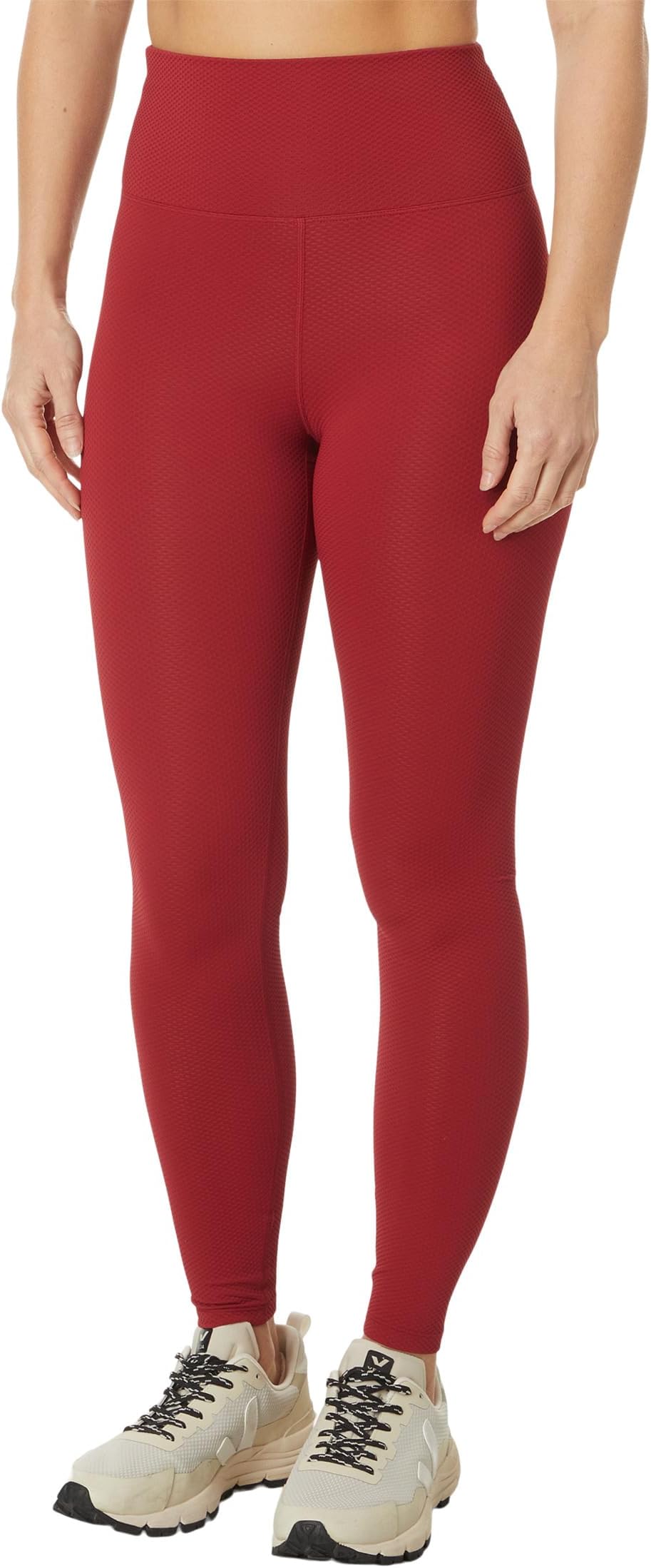 

Брюки Beach Riot Piper Leggings, цвет Rio Red Waffle
