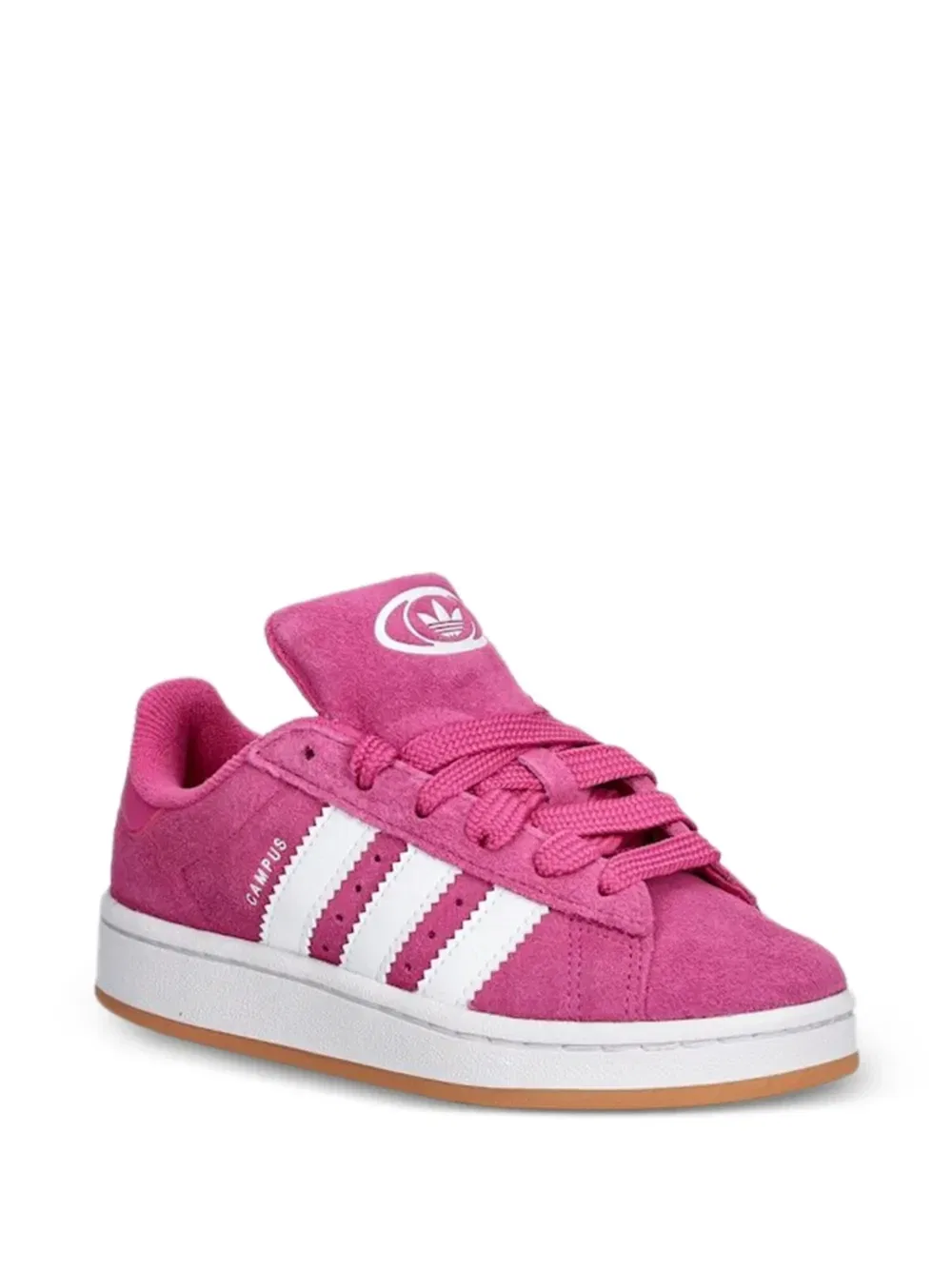 Кроссовки Campus00 в полоску Adidas Kids, розовый