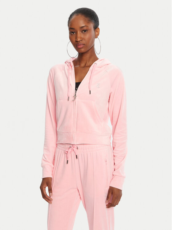 

Свитшот slim fit Madison JCWA122001 Juicy Couture, розовый
