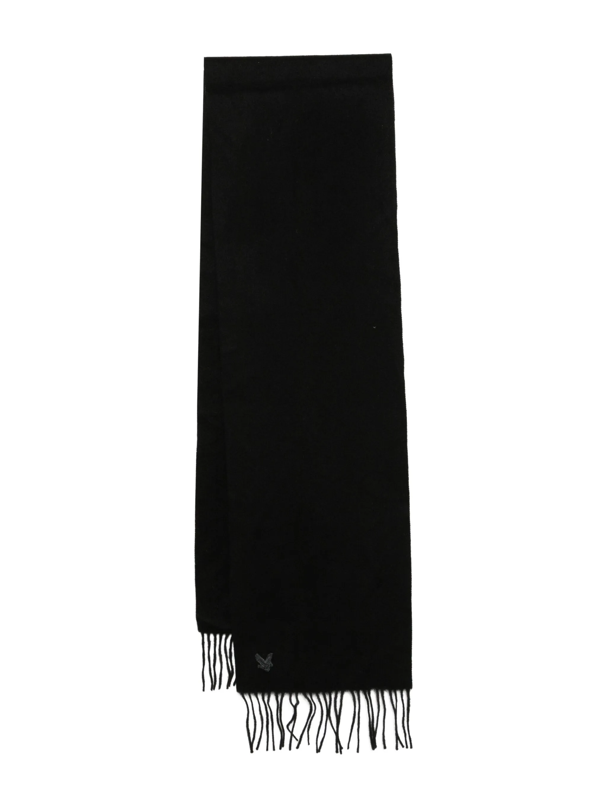 

Шарф с вышитым логотипом Lyle & Scott, черный