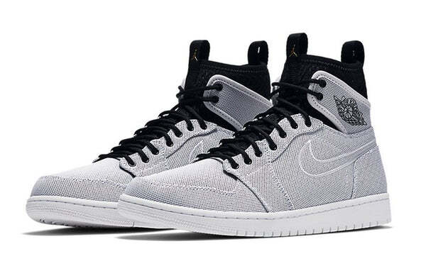 Кроссовки 1 высокие ультра Air Jordan, белый — фото 2