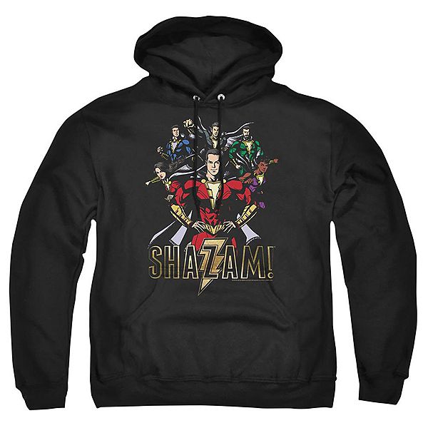 

Толстовка с капюшоном Shazam movie group of heroes для взрослых Licensed Character