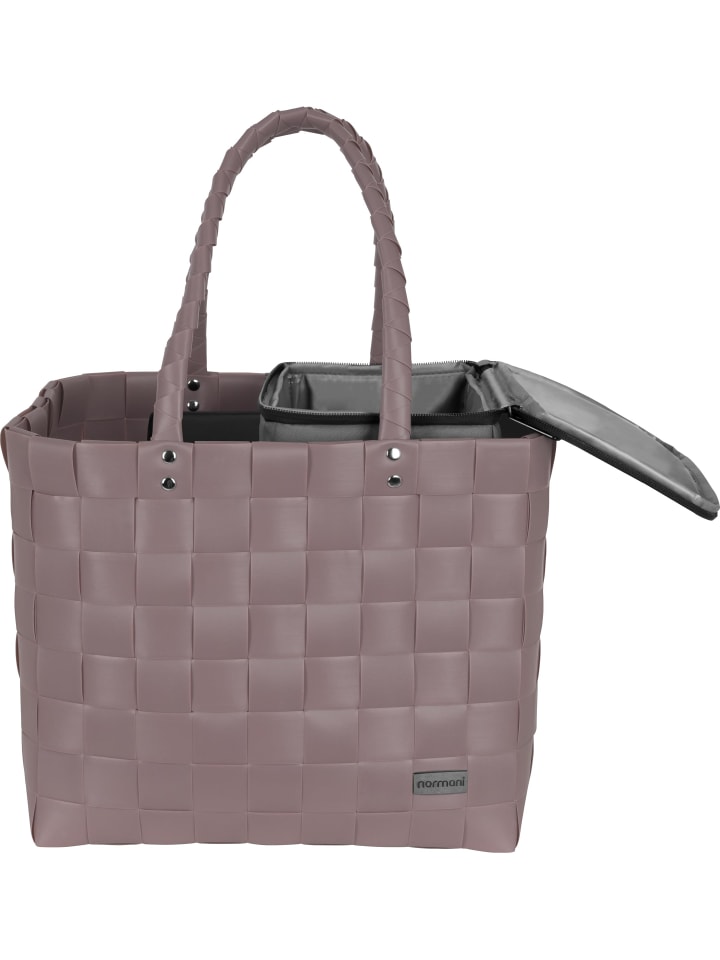 

Шоппер normani Flechtkorb mit kleiner Kühltasche, цвет Altrosa