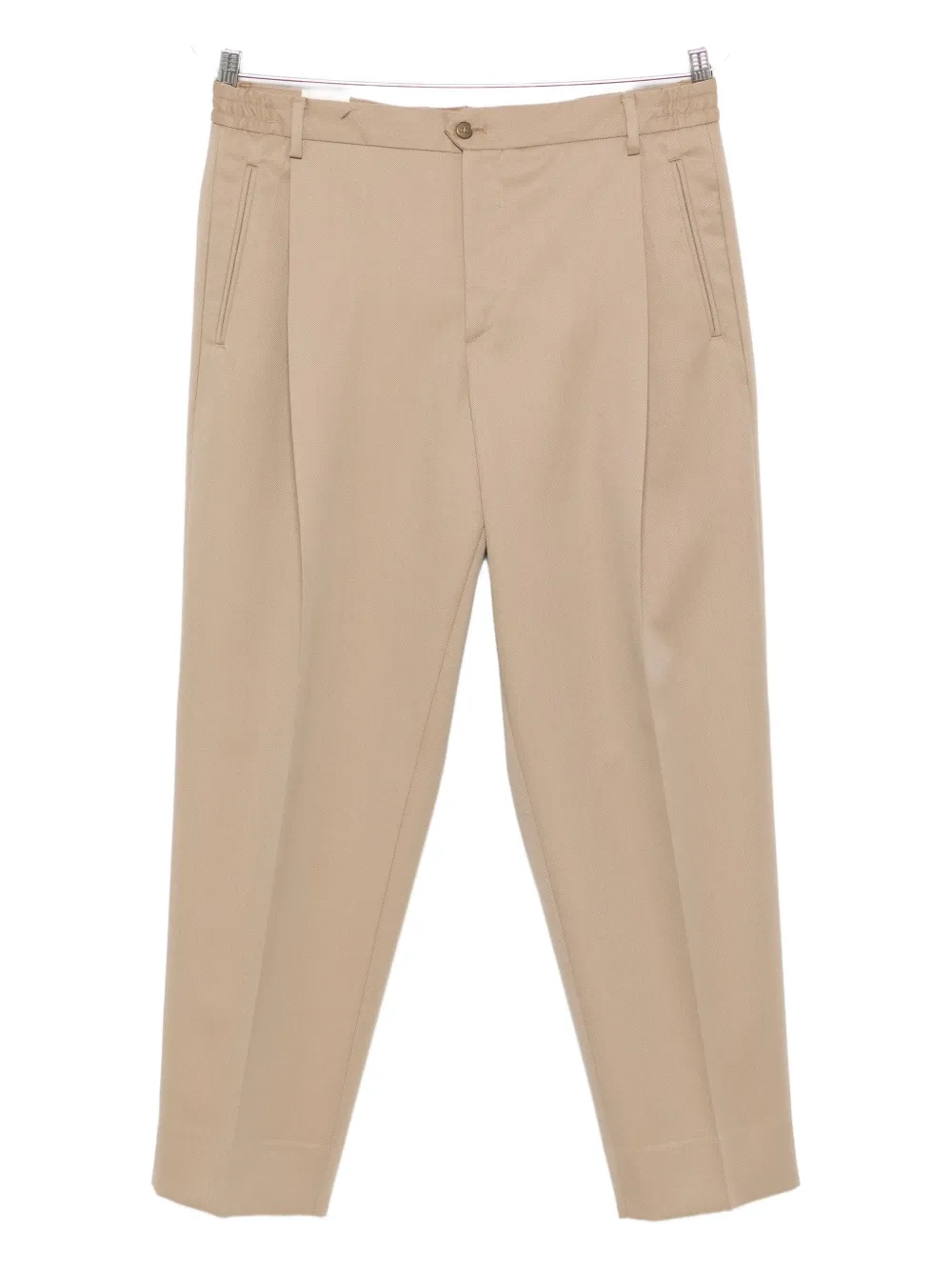 

Шерстяные брюки со складками Briglia 1949, бежевый