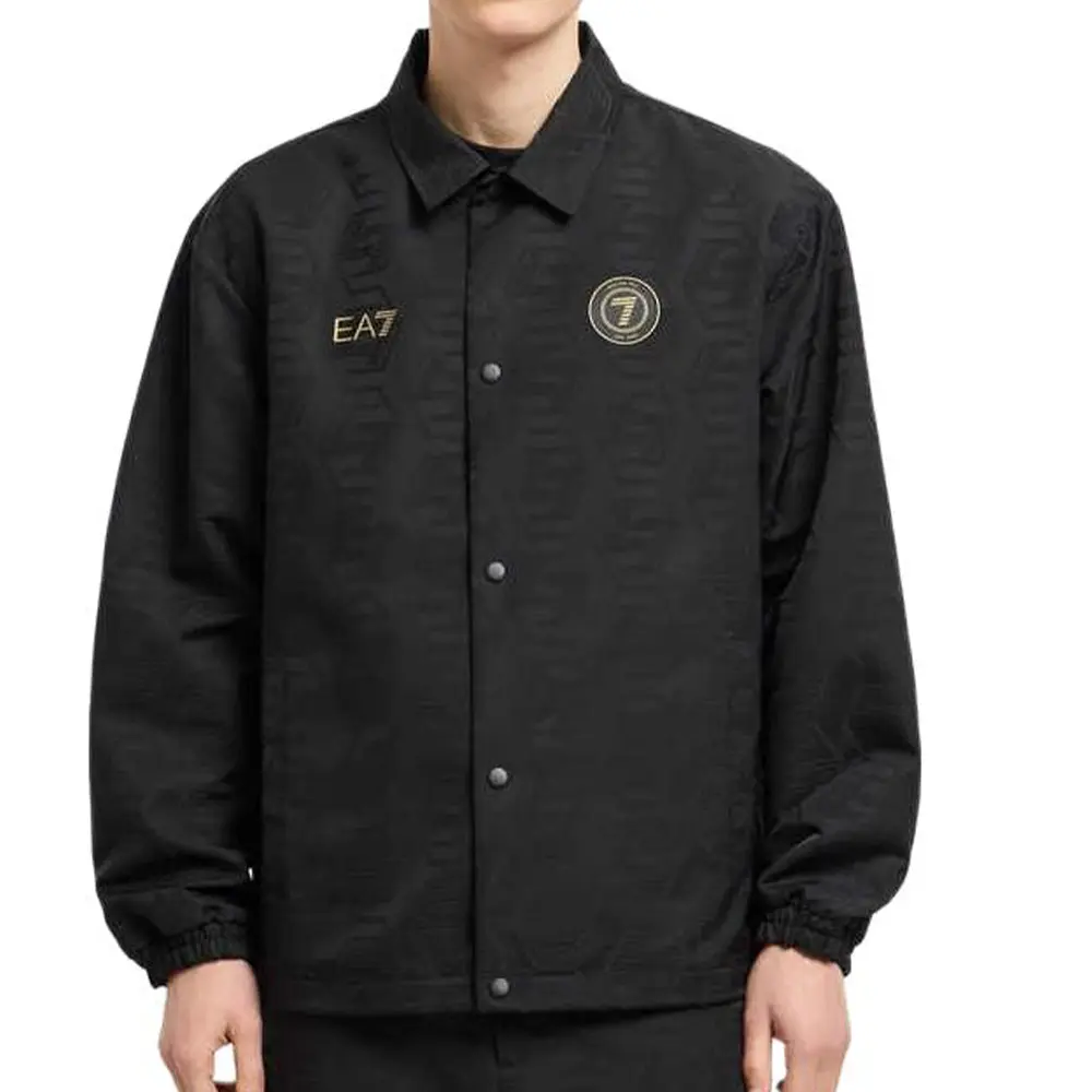 EMPORIO ARMANI Футбольная куртка, Black — фото 4