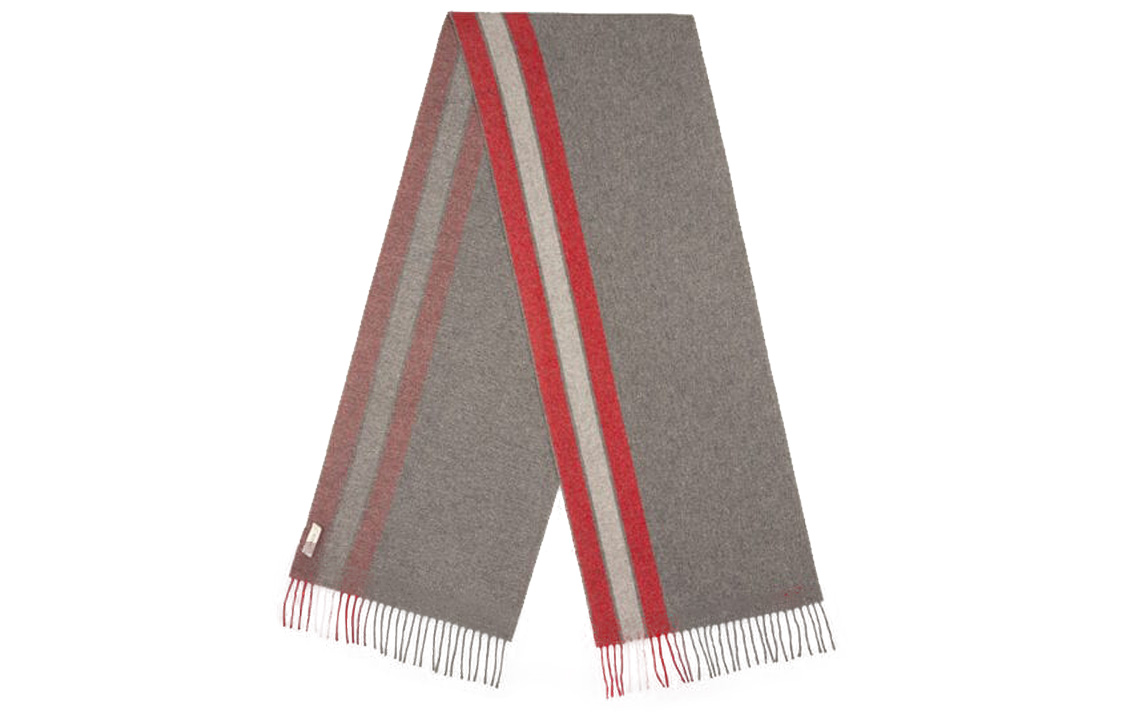 

BALLY Полосатый шарф, Gray