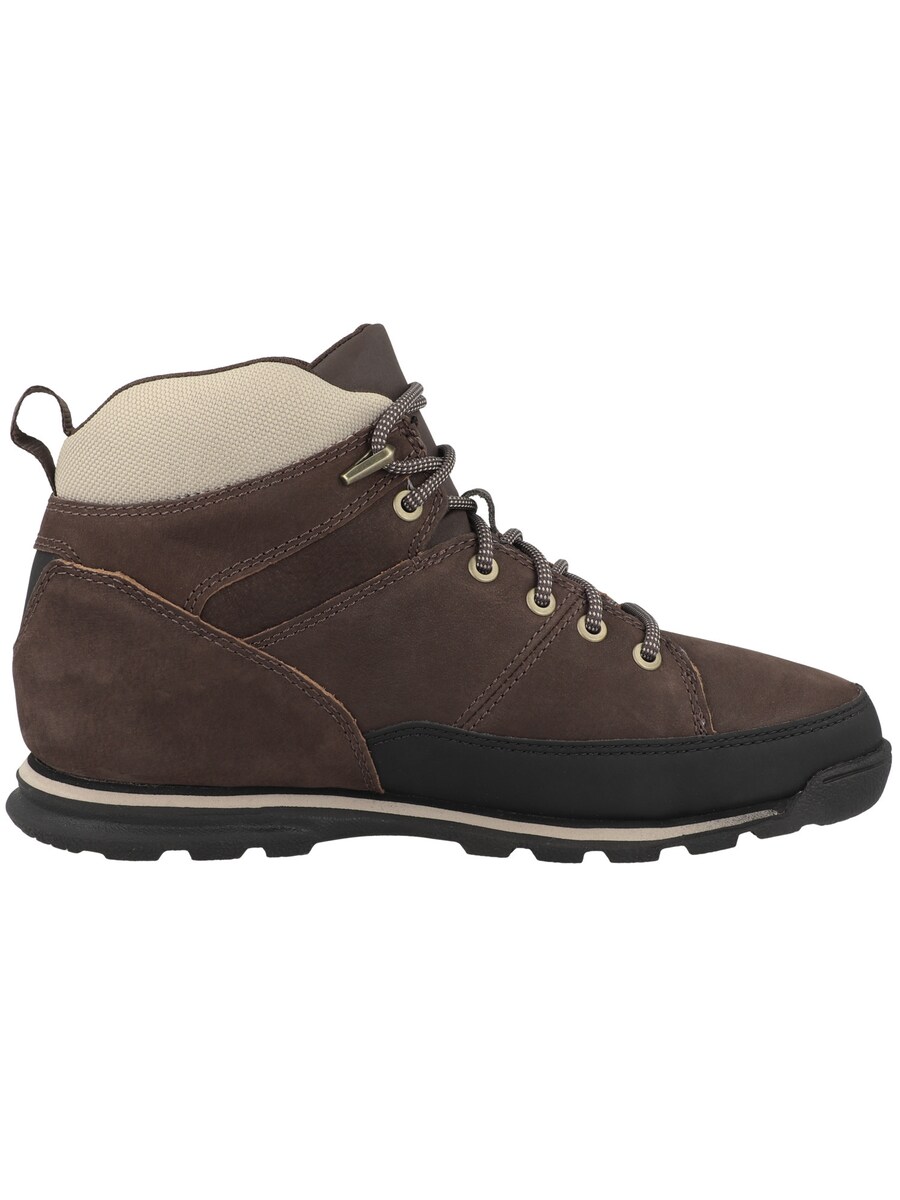 Мужские ботинки TIMBERLAND Euro Rock Mid Hiker замшевые на шнуровке, темно-коричневый — фото 3