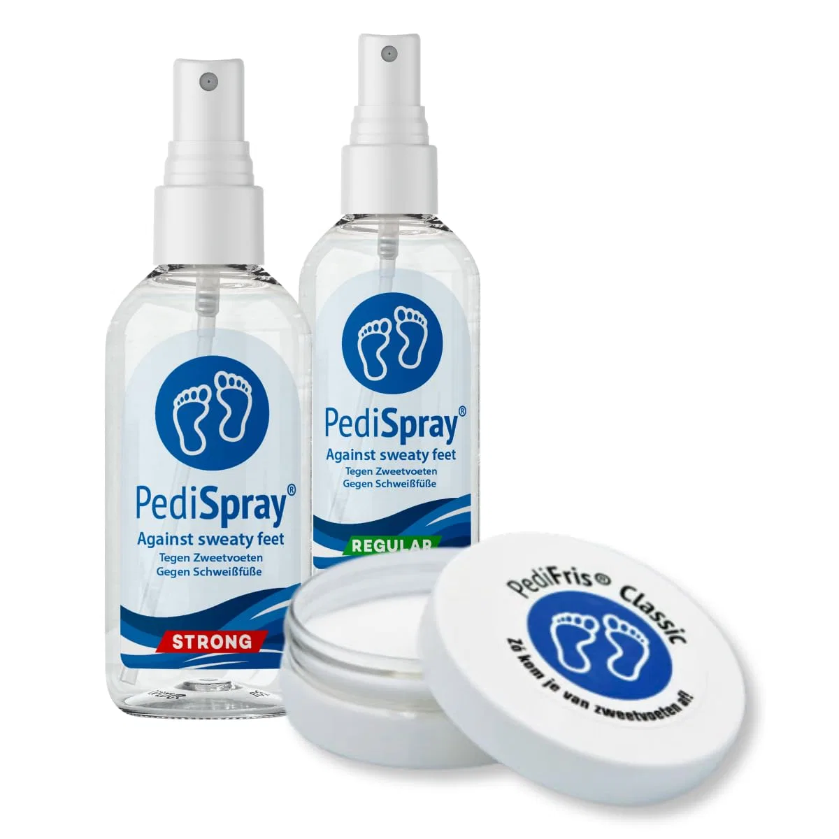 Спрей для ног PediSpray Regular от пота и запаха, 3 шт. по 50 мл Pedifris — фото 4
