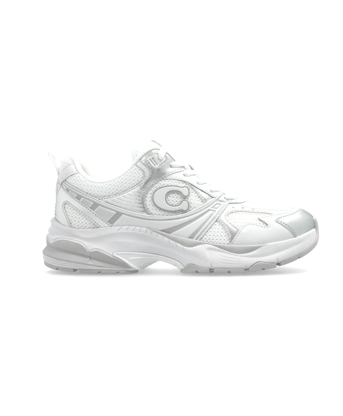 

Спортивные кроссовки с логотипом Coach, белый