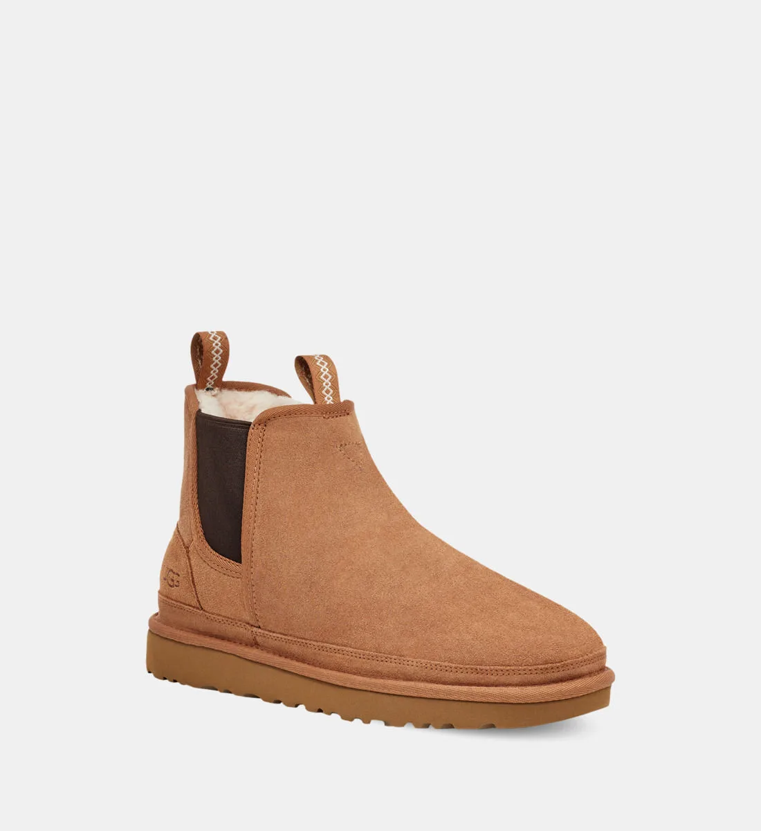 Челси-ботинки Neumel из кожи UGG, коричневый — фото 2