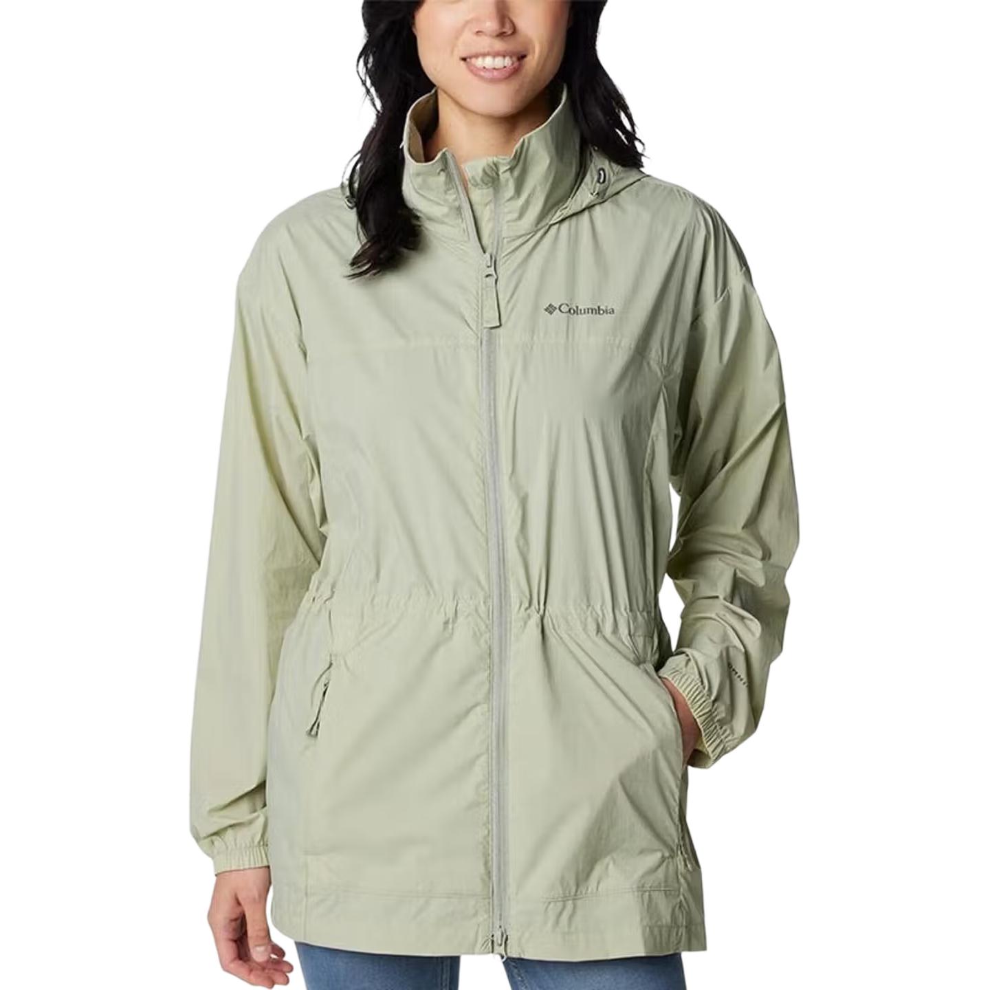 

Columbia Куртки женские зеленые 348 с капюшоном, средней плотности, другие